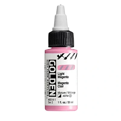 Image of Golden : High Flow Acrylic Paint 30ml (1oz): Light Magenta S2