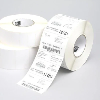 Image of Zebra Z Perform 1000T Printer Labels (White, 1000T, Thermal Transfer, 101.6 x 203.2 mm)