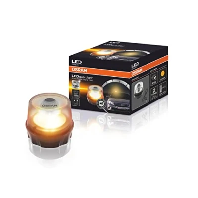 Image of OSRAM LEDguardian road FLARE Signal TA20, LEDSL104, rechargeable magnetic LED warning light, 2000K, applicable in emergency situations traffic