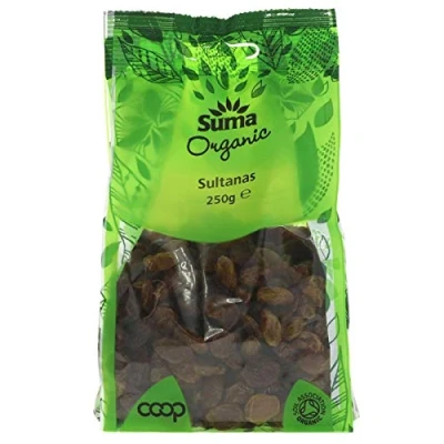 Image of Suma Organic Sultanas (250G) Vegan