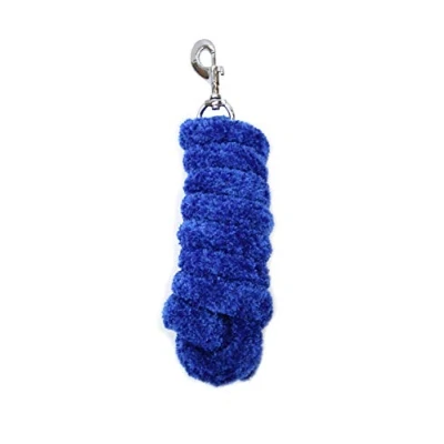 Image of Rhinegold Soft Feather Leadrope Royal