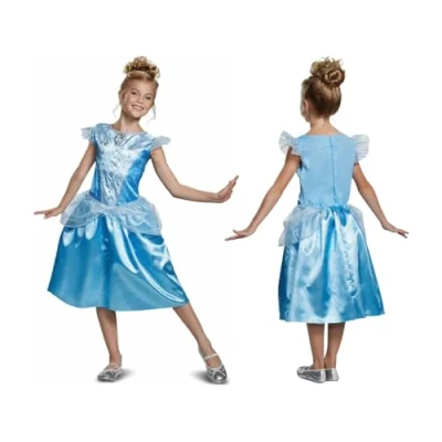 Image of Disguise 140499M EU 6 Cinderella Classic (Eu) Dress Up Costume, Girls, Multi