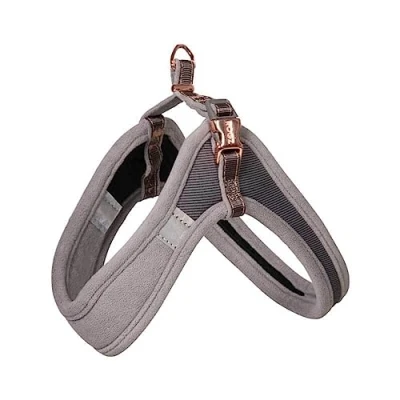 Image of Rogz Dog Urban Adjustable Fast Fit Harness, Dove Grey, Small