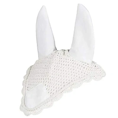 Image of HKM 3387 Fly Cover, Insect Protection, Ear White, Thoroughbred
