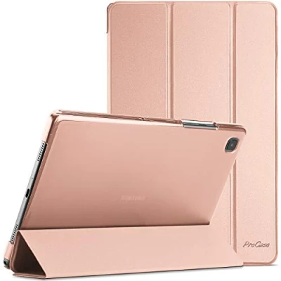 Image of ProCase Cover for Galaxy Tab A7 10.4 Case 2022 2020(SM T500/ T503/ T505/ T507/T509), Slim Lightweight Protective Hard Rosegold