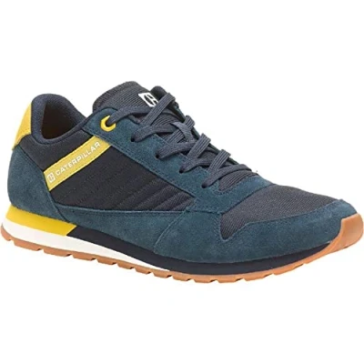 Image of Caterpillar Ventura Mens Navy Trainers Blue Size UK 6.5