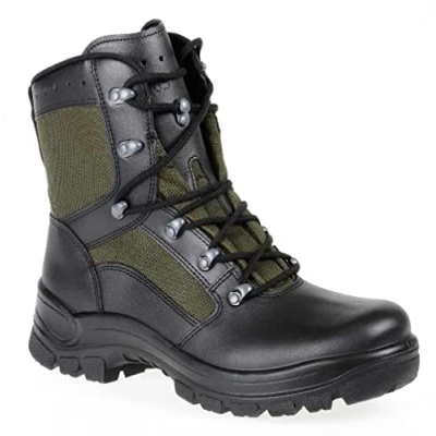 Image of Genuine German Army boots Jungle Men Olive Shoes Men’s Military Tactical (US 8.5)