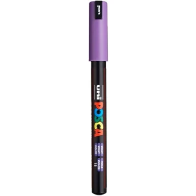 Image of Uni Ball Posca Ultra Fine Bullet Tip Marker Violet