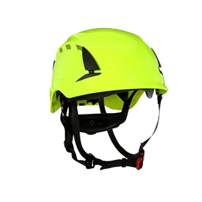 Image of 3M SecureFit X5000 Safety Helmet, Vented, 1000V, CE, Hi Viz Green, X5014VE CE