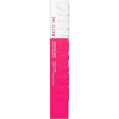 Image of Maybelline Superstay Matte Ink Longlasting Liquid, Pink Lipstick, Up To 12 Hour Wear, Non Drying, 30 Romantic