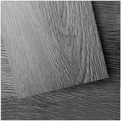 Image of Art3d Peel and Stick Floor Tile Vinyl Wood Plank 54 Sq.Ft, Deep Gray, Rigid Surface Hard Core Easy DIY Self Adhesive Flooring