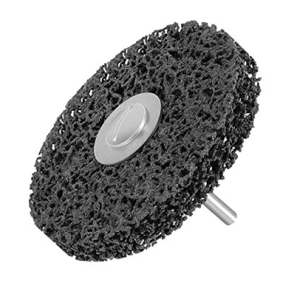 Image of Shineboc Grinding Discs, 4 Inch Nylon Discs Stripping Wheel, Rust Removal Disc for Metal Steel Polishing (Black)