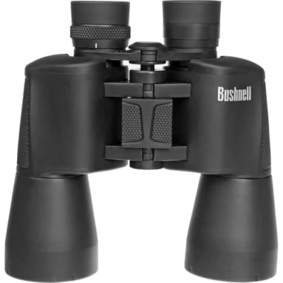 Image of Bushnell Powerview 10x50 Black Porro Prism Insta Focus Adjustable Diopter Extreme Robustness Bird Watching Sightseeing Travelling Binocular 131056