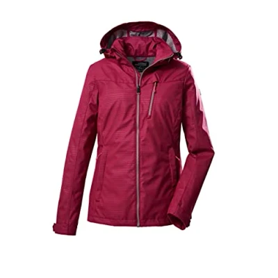 Image of Killtec Women&#039;s Kos 91 Wmn Sftshll Softshell Jacket/Outdoor Jacket with Removable Hood