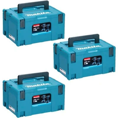 Image of Makita 821551 8 MakPac Type 3 Stacking Connector Case 396mmx 296mmx 210mm Pack