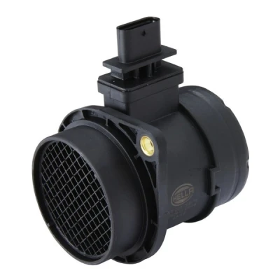 Image of 281642A401, 281642A500 Mass air flow sensor HELLA 8ET 009 149 191 KIA: Venga, Sportage III, Pro cee‘d I Hatchback, HYUNDAI: Tucson, i20 Hatchback