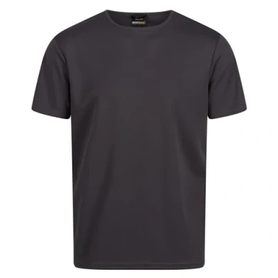 Image of Regatta Professional Men&#039;s Pro Wicking T Shirt Seal Grey, Size: S