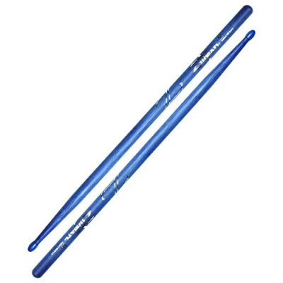 Image of 5B Maple Drumsticks Wood Tip Green DIP, Z5BMDG