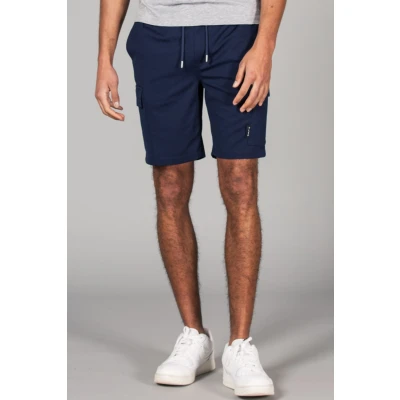 Image of Tokyo Laundry Men&#039;s Multi Pocket Stretch Fabric Jogger Cargo Shorts