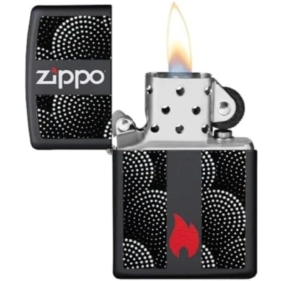 Image of Zippo Lighter, Brass, Satin Chrome, One Size