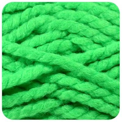 Image of Cygnet Seriously Chunky Knitting Yarn Shade 6869 Bright Green