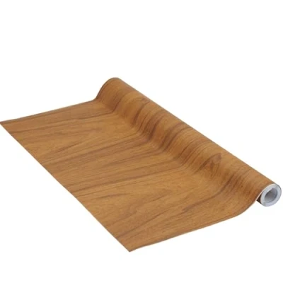 Image of Venilia Perfect Fix adhesive film, wood grain, PVC, Nut, 45 x 200 cm