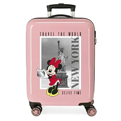 Image of Disney Mickey &amp; Minnie Trip to… suitcase Set, One Size, New York, Cabin