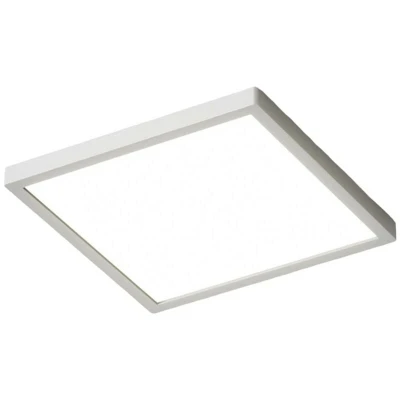 Image of Arcchio Solvie LED ceiling light, silver, angular, 30 x cm