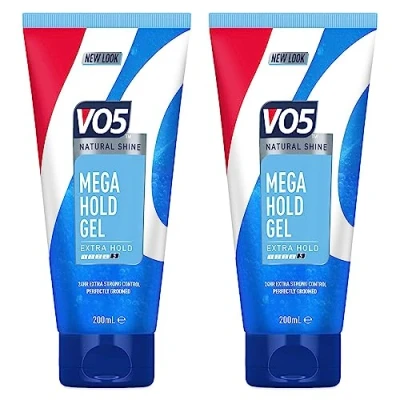 Image of VO5 Sculpted Hold Mega Styling Gel 6 x 200ml