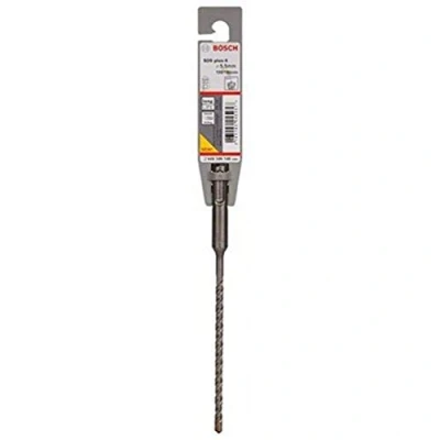 Image of Bosch Professional 2608596146 SDS Plus 5 Masonry Drill Bit, 5.5mm x 100mm 165mm, Grey