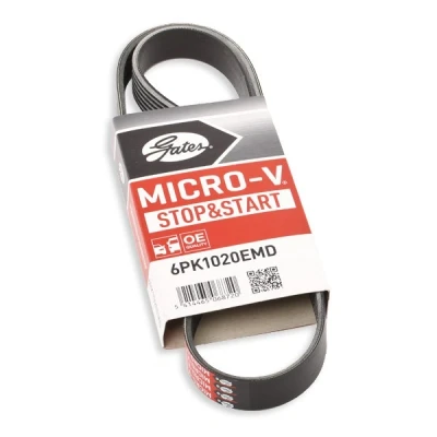 Image of 4451A060 V ribbed Belt GATES 6PK1745 1745mm 6 G Force C12 CVT FORD: MONDEO 4 Turnier, Transit Connect Mk1 Van, Stufenheck