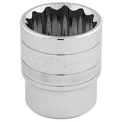 Image of Draper HI TORQ� 12 Point Socket, 1/2&quot; Sq. Dr., 28mm