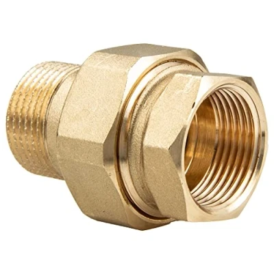 Image of Screw connection IG/AG 1 inch conical sealing blank brass