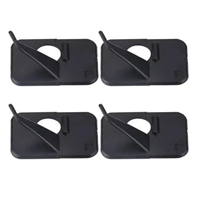 Image of Keenso Archery Arrow Rest, 4 Sets Recurve Bow Rest Plastic Right Hand Hunting Accessories