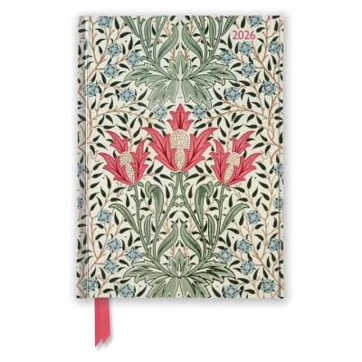 Image of William Morris Gallery: Bourne 2026 Luxury Pocket Diary Planner Week to View