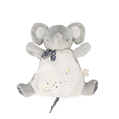 Image of Kaloo Petites Chansons Grey Elephant Puppet Plush Baby’s Soft Toy 24 cm Hand Early Learning 0 Months +, K210004
