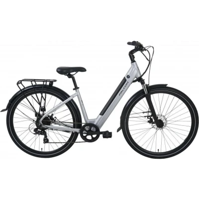 Image of FALCON Horizon Low Step Electric Bike Black &amp; White, Black,White