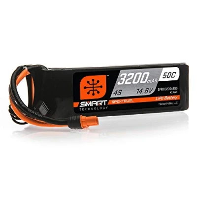 Image of 14.8V 3200mAh 4S 50C Smart LiPo Battery: IC3