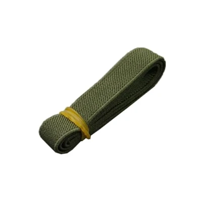 Image of NEFLUM 5 Meters 15mm Width Elastic Band Colorful Webbing Clothes Rubber Diy Sewing Accessories, Army Green,