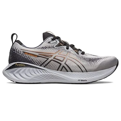 Image of ASICS Men&#039;s Gel Cumulus 25 Running Shoes, Sheet Rock/Sun Peach, 6 UK