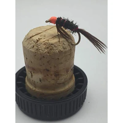 Image of BestCity Fly Fishing PRIME collection Diawl Bach Hot Head x 12 Flies, Size 12/14 Trout Flies