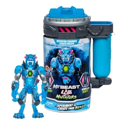 Image of MrBeast Lab 24719 Chamber. Experiment to mutate Your Beast. Release The Stealth Panther, Multicolor