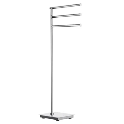 Image of Smedbo &quot;Outline Lite&quot; Triple Towel Rail, Polished Stainless Steel