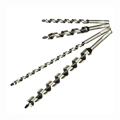 Image of Supertool Auger Drill Bit, Carbon Steel, 350mm Long, 14mm Diameter, Hex Shank, Wood Drills Bits Set (Pack of 1 PCS)