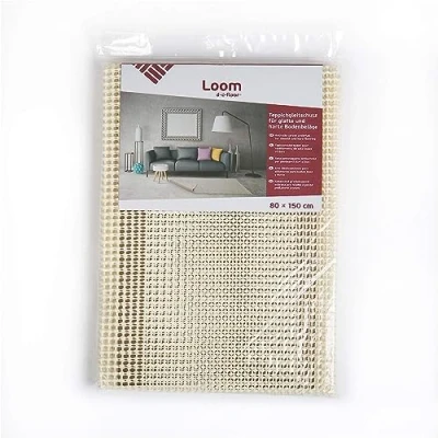 Image of d c fix anti slip rug underlay Loom for smooth &amp; hard floors 80 cm x 1,5 m 2,4 mm non mat matting roll stopper pad carpet floor