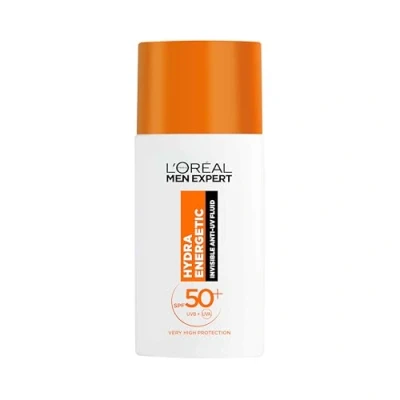 Image of L&#039;Oral Men Expert Hydra Energetic Daily SPF50+ Invisible Fluid 50ML