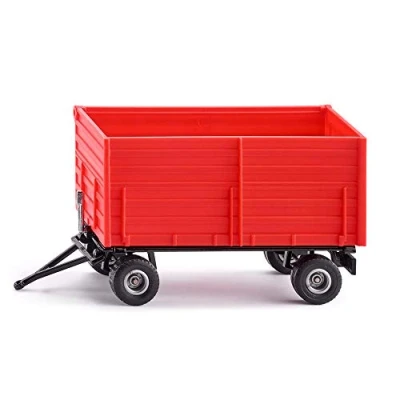 Image of siku 2898, Four Wheel Trailer, 1:32, Metal/Plastic, Red, Tiltable body