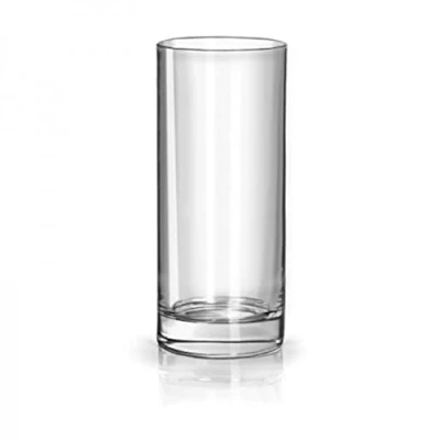 Image of Sixby Set of 6 drinking glasses, long drink water juice 290 ml, classic set, dishwasher safe