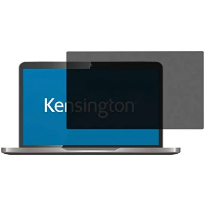 Image of Kensington laptop Screen Privacy Filter 15.0 Inch, 4: 3, protector hides personal and confidential information supports Dell, HP, Lenovo, ASUS, Acer laptops reduced blue light via anti glare coating