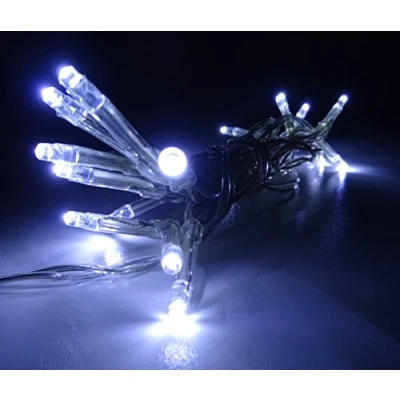 Image of Christmas Concepts® 18 White LED Lights With Clear Cable Tree Indoor Lighting